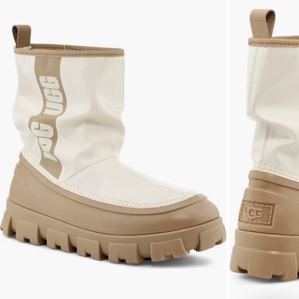 UGG Beige and Cream Boots